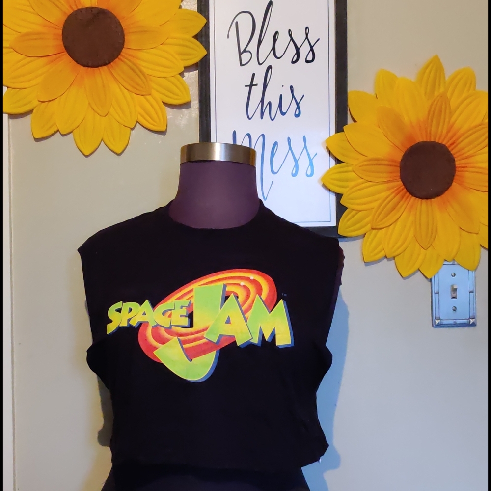 Space Jam Crop Top
